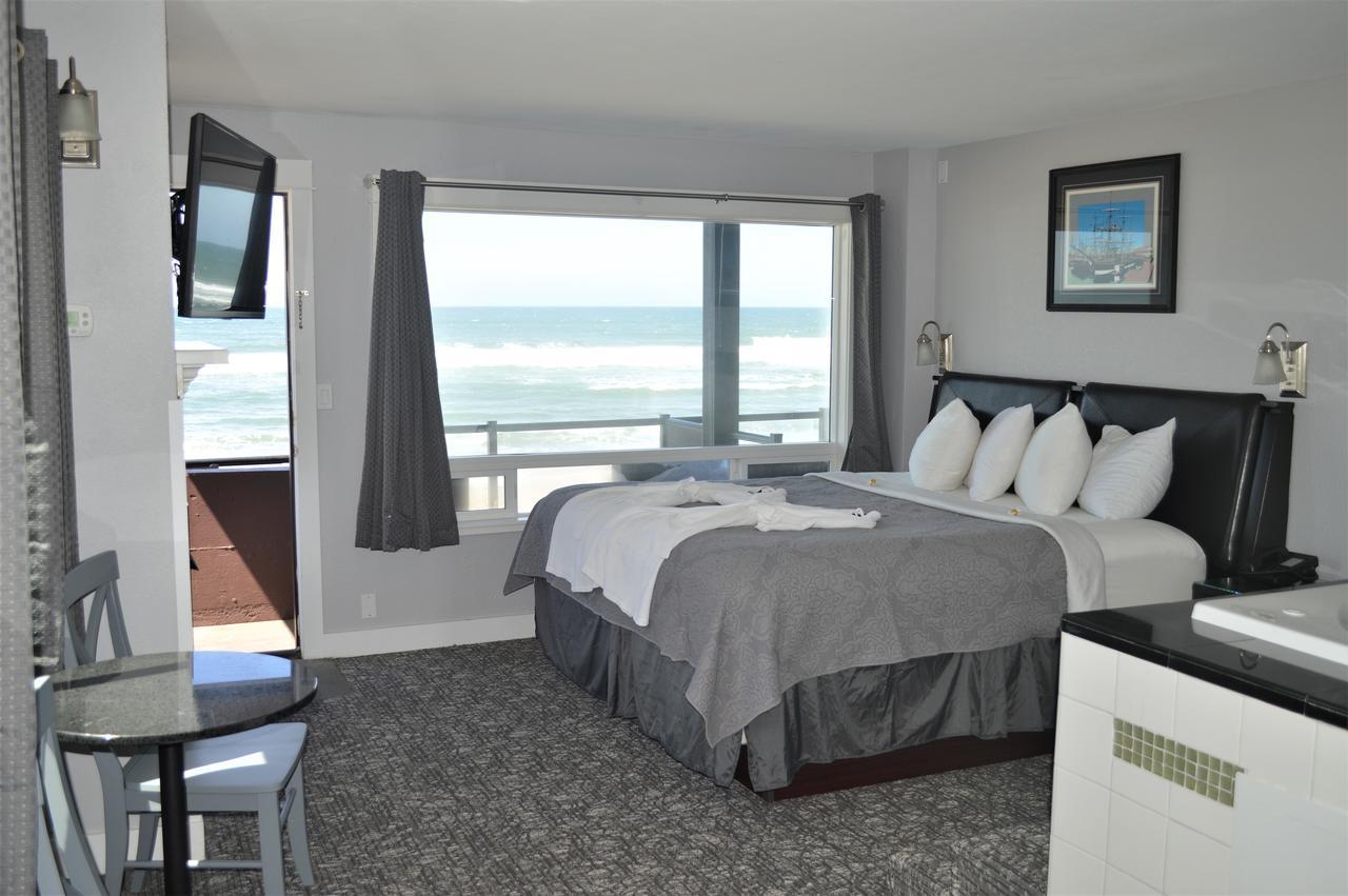 Beachfront Manor Hotel Lincoln City Exteriör bild